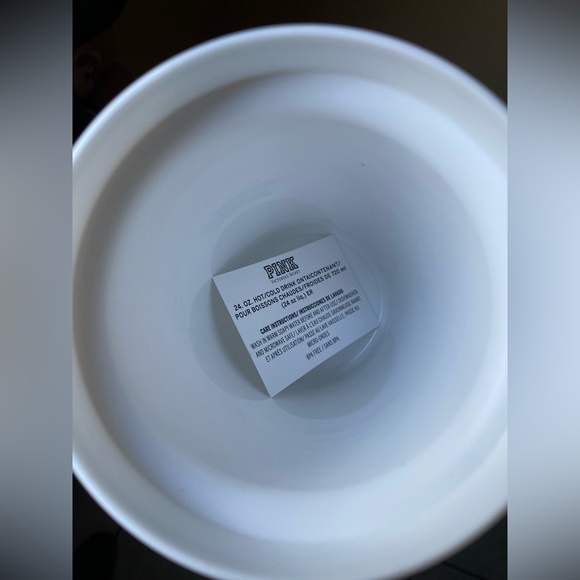 Victoria’s Secret PINK 24oz Chug Mug Pink NIB - Picture 2 of 4